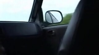 Destroying wet crack in a car